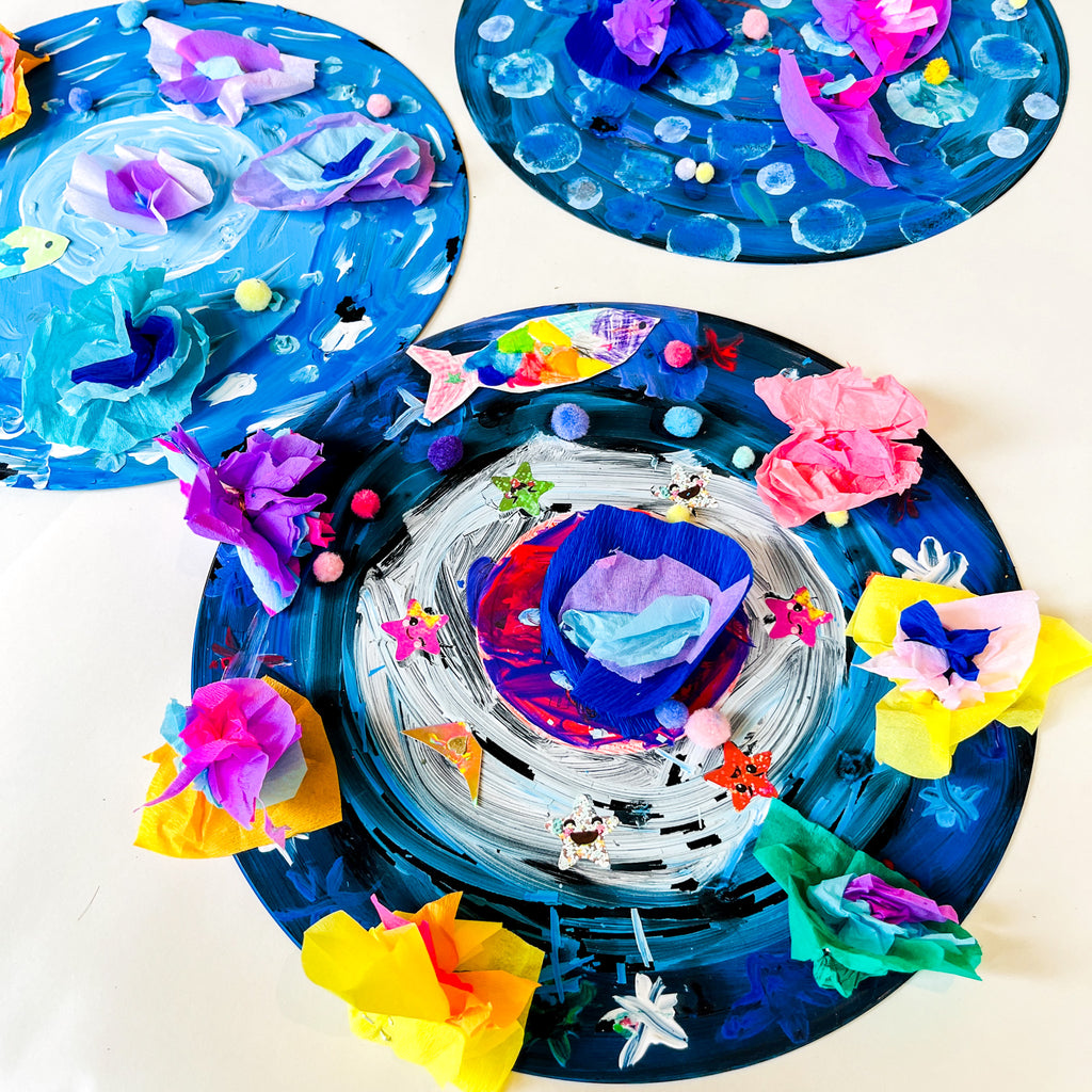 De vijver van Monet voor 5-10 jaar - Workshop Kunstendag voor Kinderen