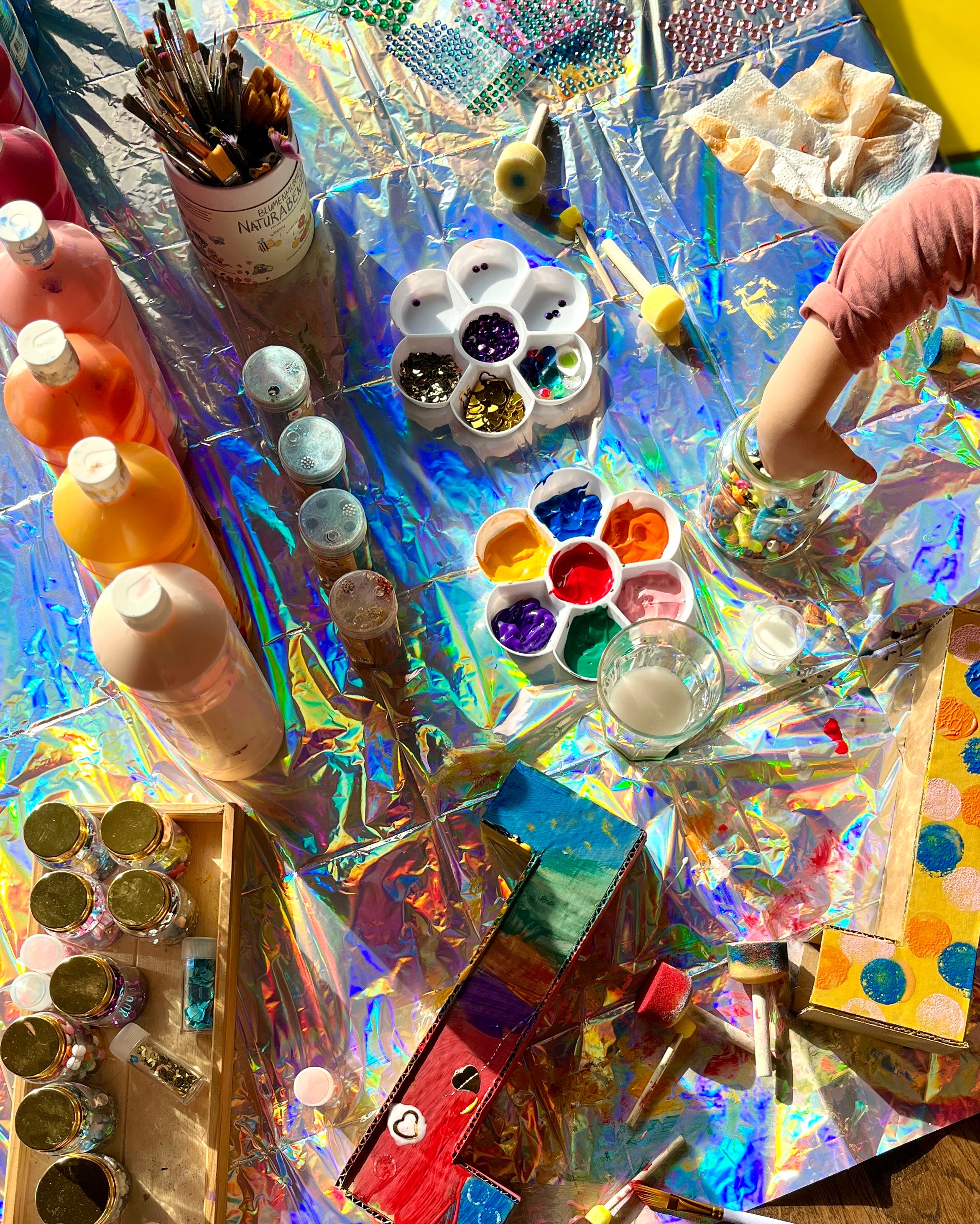 Knutselworkshop voor 2,5-5 jaar Kunstendag voor Kinderen