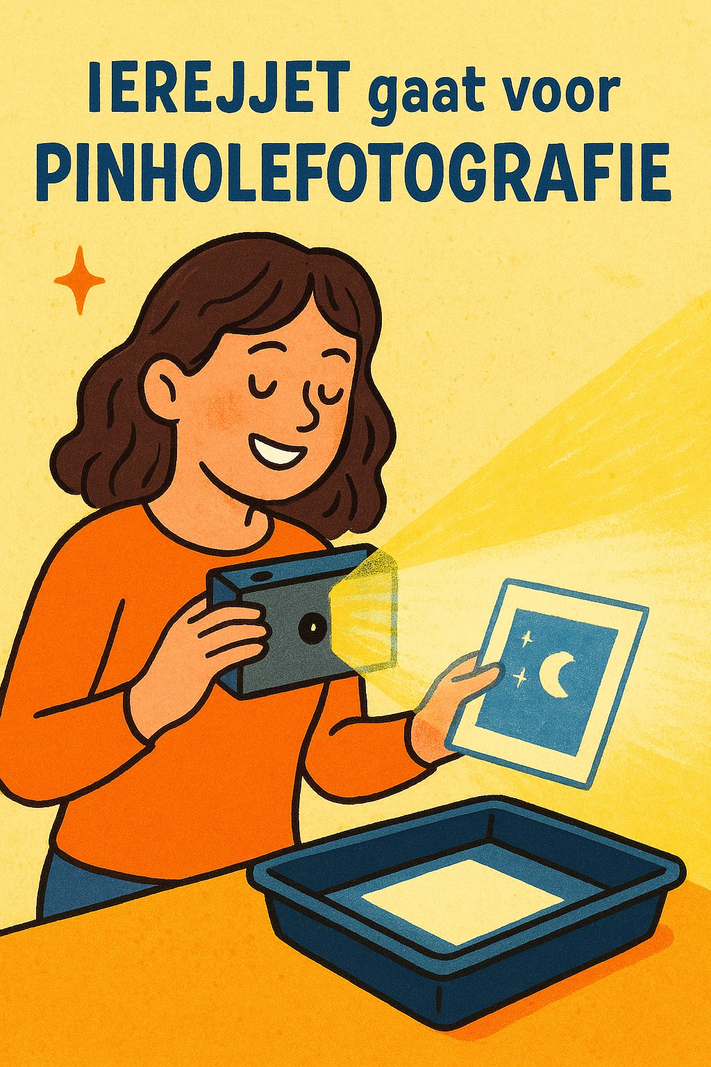 Pinhole fotografie met Ierejjet vanaf 7 jaar - Workshop Kunstendag voor Kinderen